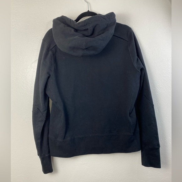 American Giant Black Full Zip Hoodie Jacket Women’s size‎ Large - Picture 2 of 13